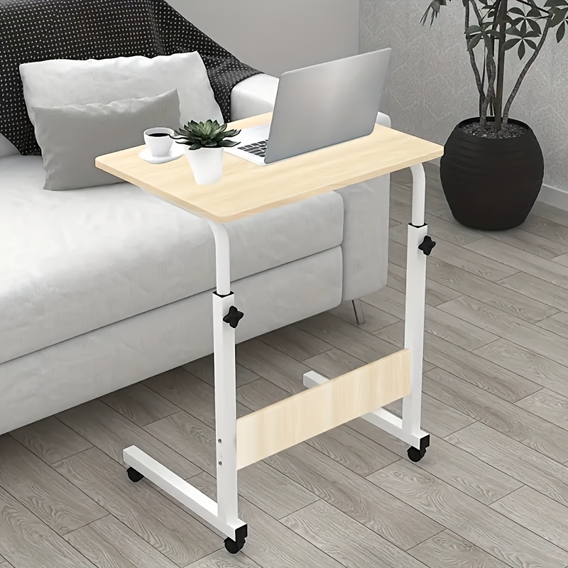 TEMU Laptop Table Small Stand Desk Desktop Computer Standing Study Desks Bed Side Tables Home