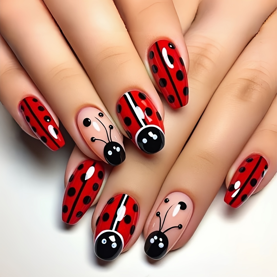 TEMU Spring And Summer Cute -on Nails