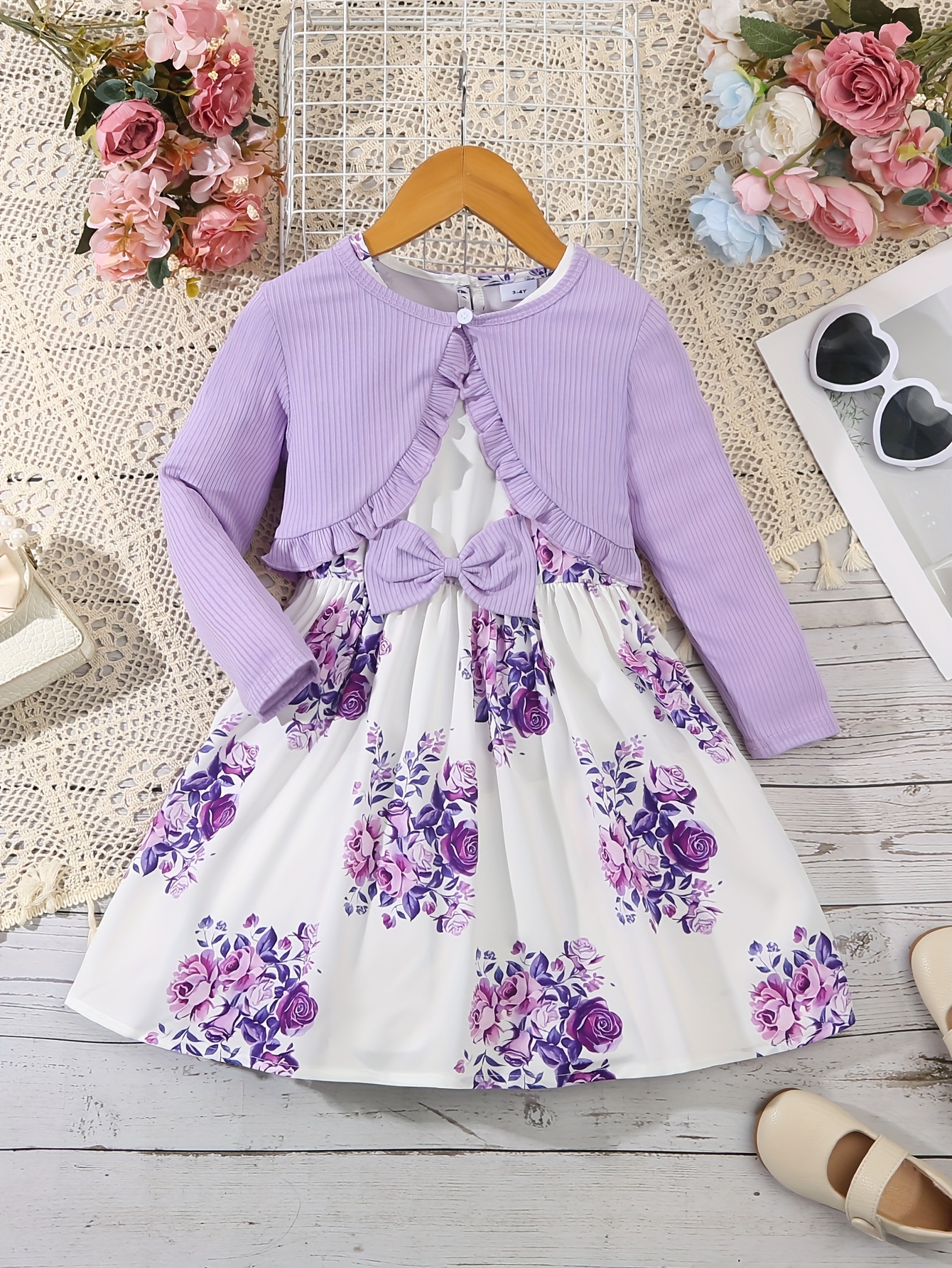 strapless open back dress Light Purple Kurta Jacket Set for Men with Resham Work