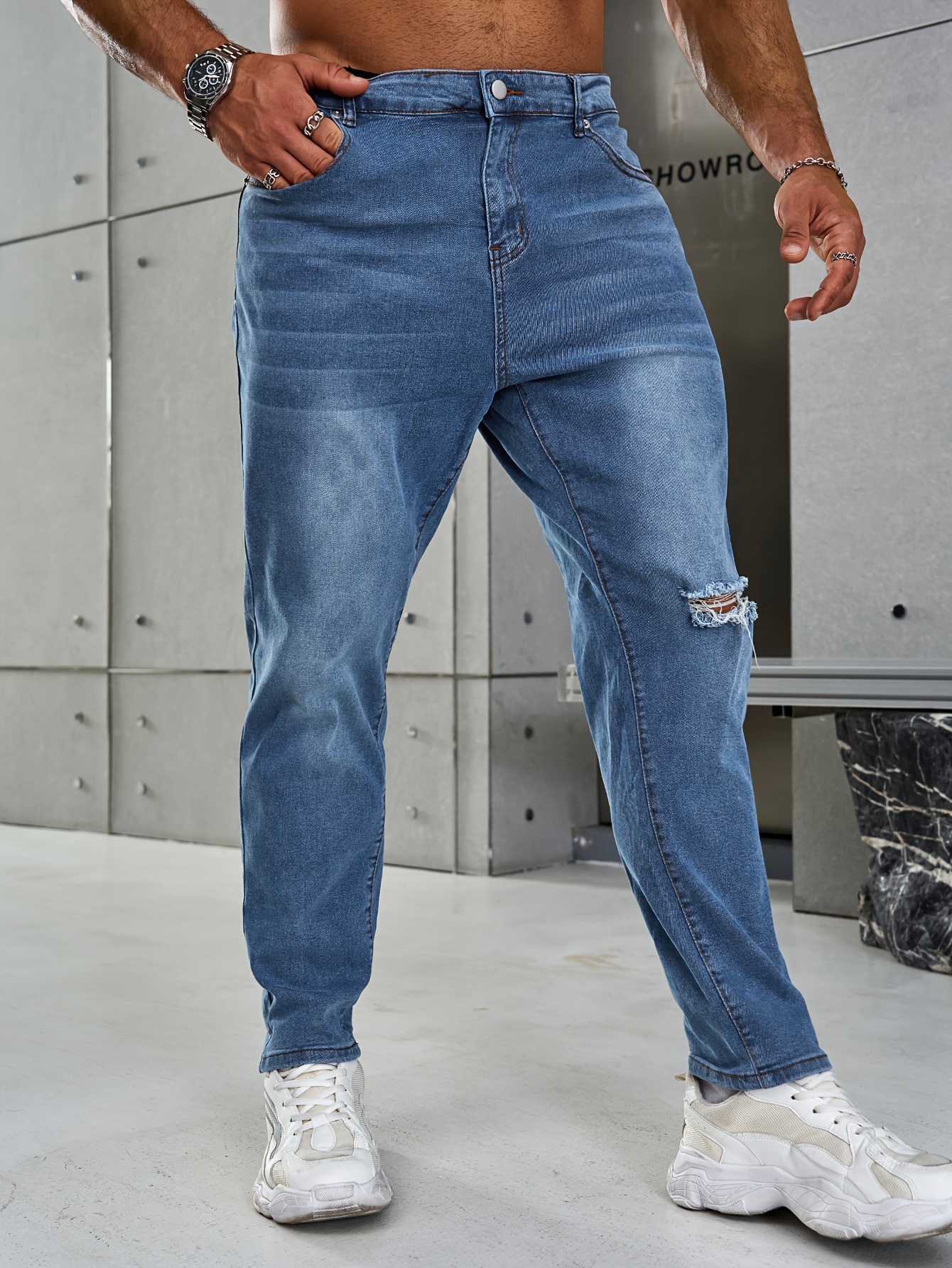 Mousseline Pantalon Ample Fendu Pantalon à Jambes Larges En