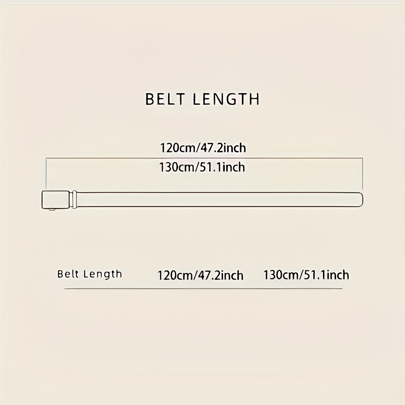 Men's Automatic Buckle High Belt for Work