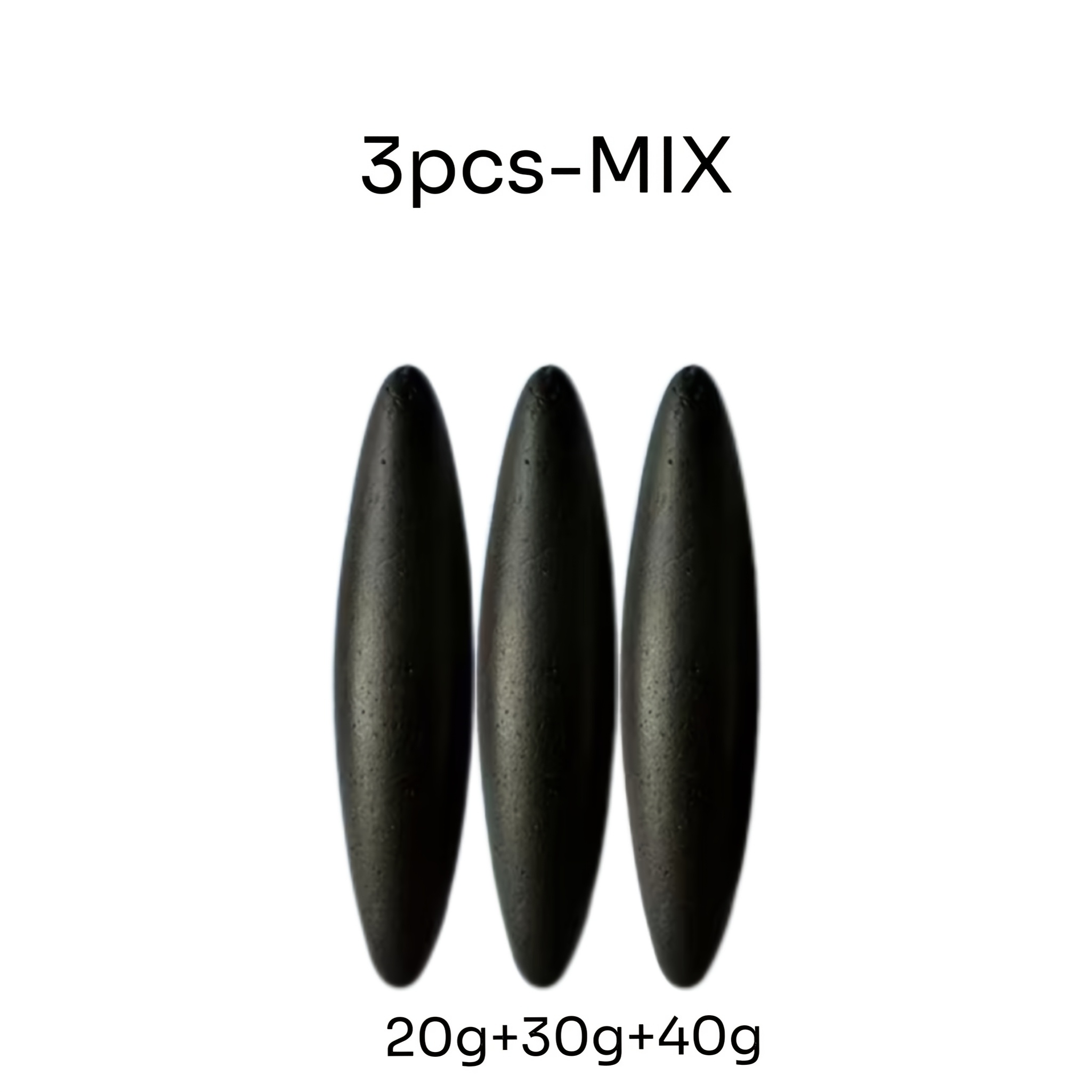 TEMU 3pcs-eva Inline Fishing Floats, Heavy-duty Slip Bobbers With Strong For Catfish, Carp & Trolling, Float For Saltwater & Freshwater