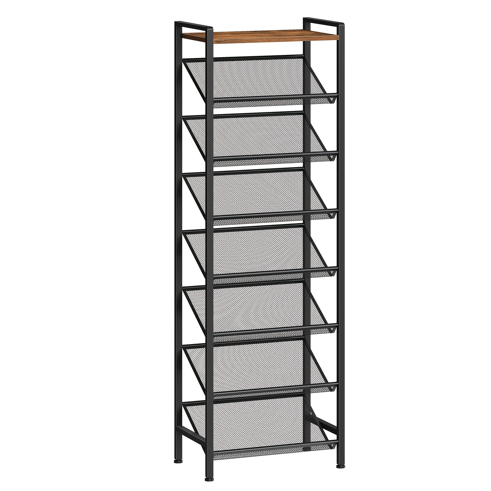 -layer Shoe Rack, Large-capacity Shoe Cabinet, Can Hold 16 Pairs Of Shoes, Goldengolden Is A Frame, Suitable For Entrance Hall, Living Room, Doorway, Bedroom, , -black