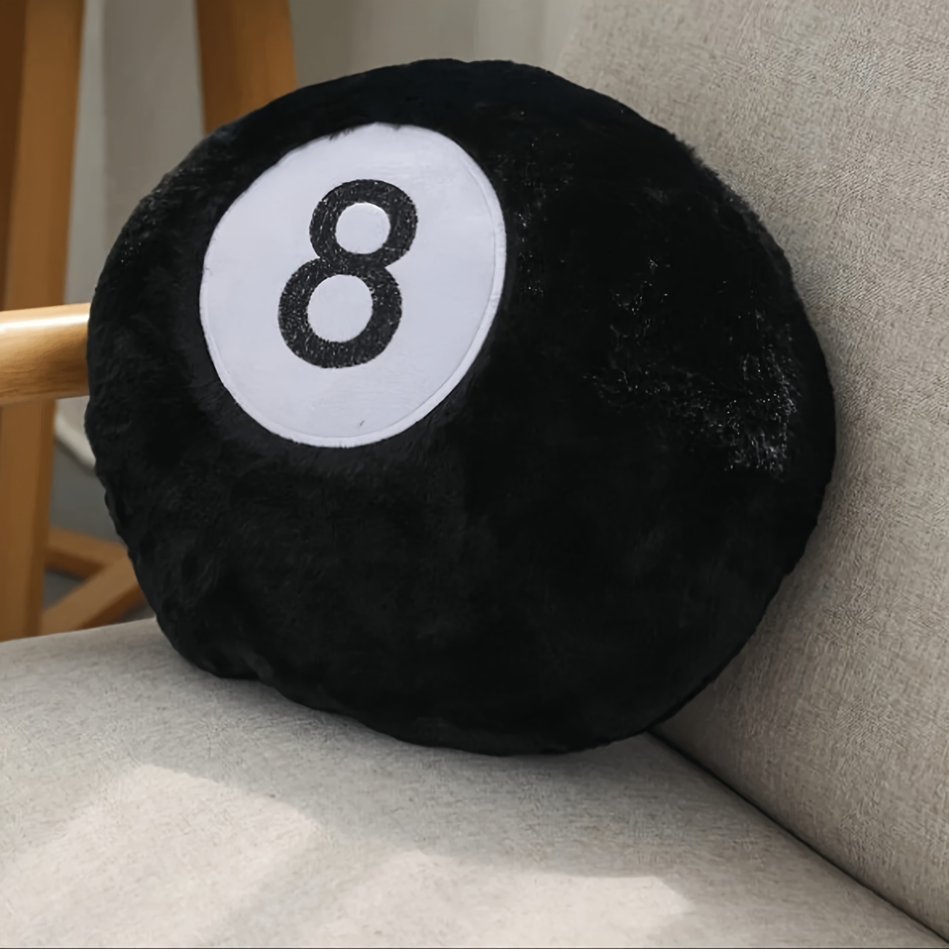 

1pc Black 8 Pattern Pillow Sofa Throw Pillow Cushion For Living Room Bedroom Office Home Decoration
