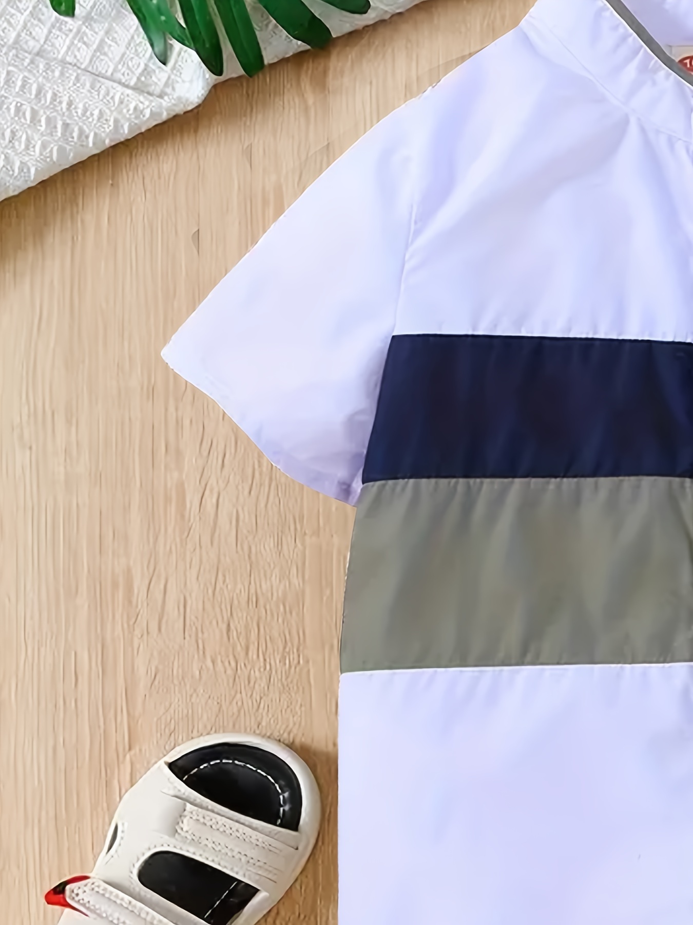 2pcs, Baby Boy's Trendy Short Sleeves Dinosaur Pattern Shirt + Versatile Shorts Set, Casual Comfy Summer Outdoor Clothes