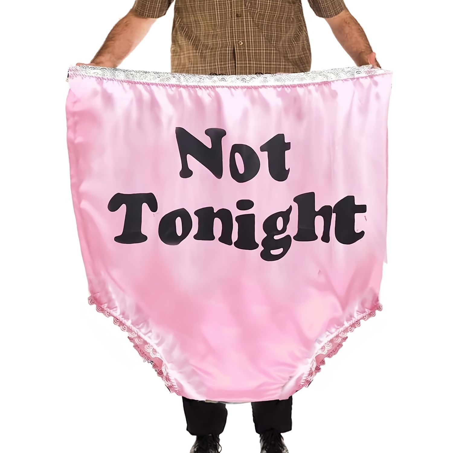 TEMU 1pc Funny Joke Gag Gift Undies Big Undies Funny Pranks Granny Panties Oversized Giant Mama Undies For Halloween Christmas Bride Wedding Game