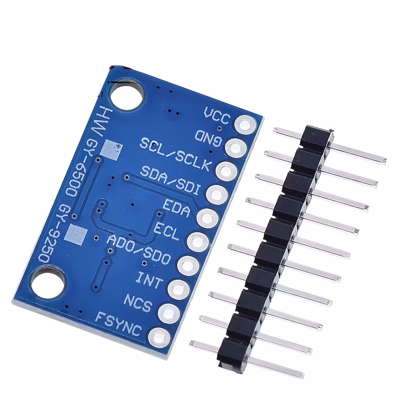 מודול חיישן imu תואם ל-mpu-9250/6500 עם 9-dof ו-i2c/spi - מעקב תנועה ב-9 (תאוצה/גירו/מגנטומטר/כיוון) לרובוטיקה, חינוך stem - תואם ל- , esp32, , פרטי מוצר 2
