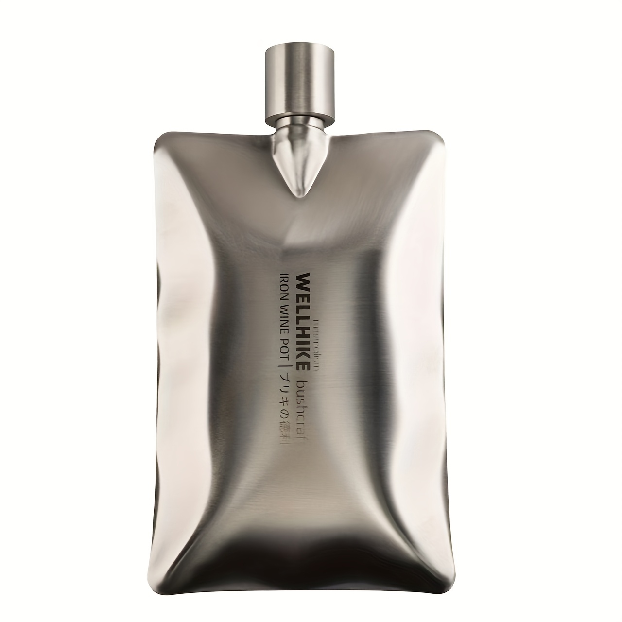 A 150ml Stainless Steel Water Bottle, Portable For Carrying Personal Liquor, Stainless Steel Flat