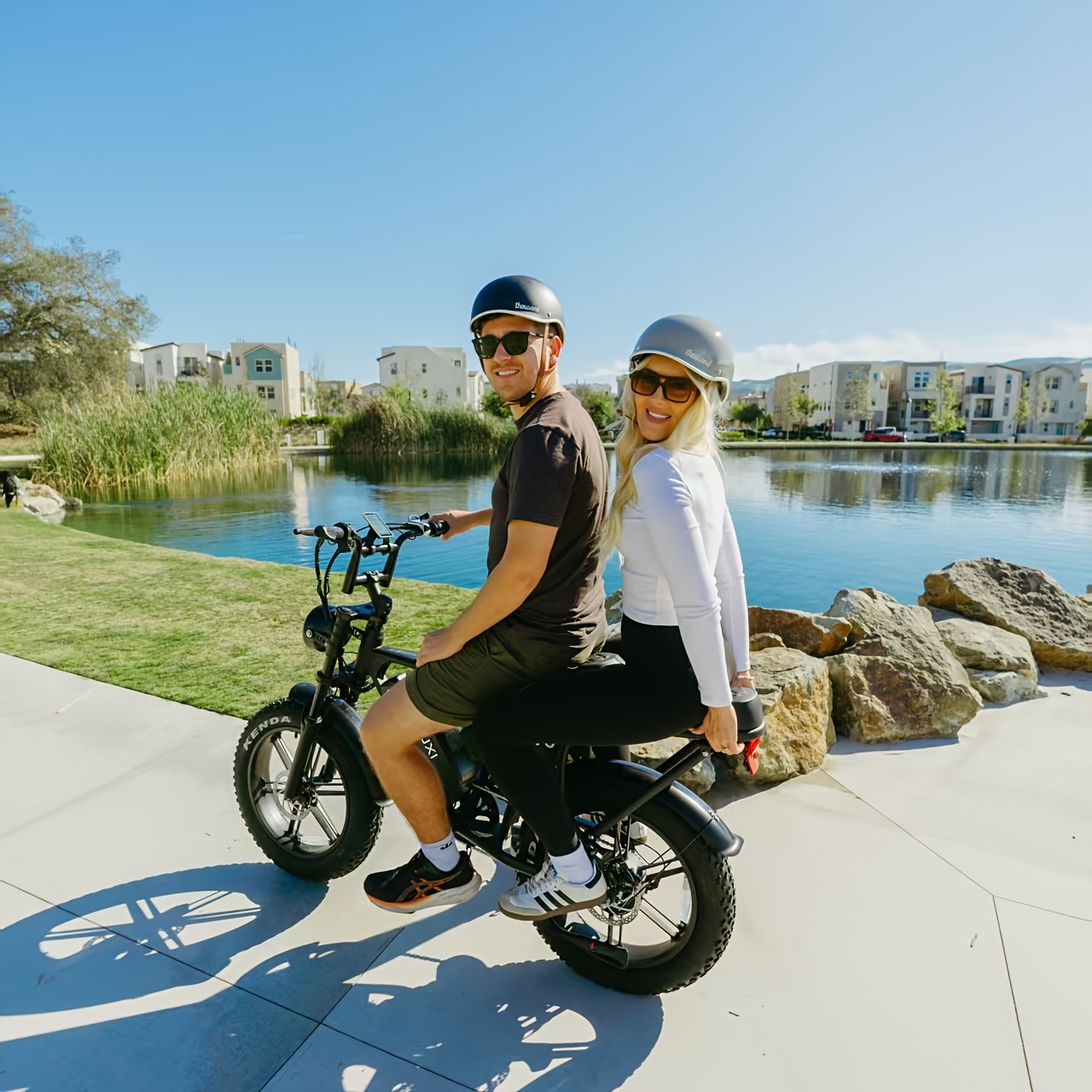 Electric Bike, V8 Electric Mountain Bike with 500W Motor 48V 15Ah-30Ah Removable Larger Battery 19mph/h 20'' Tire E Bike, Adult Electric Bicycles, Electric Dirt Bike, Electric Mountain Bike, Electric Bicycle for Adults, E Bike