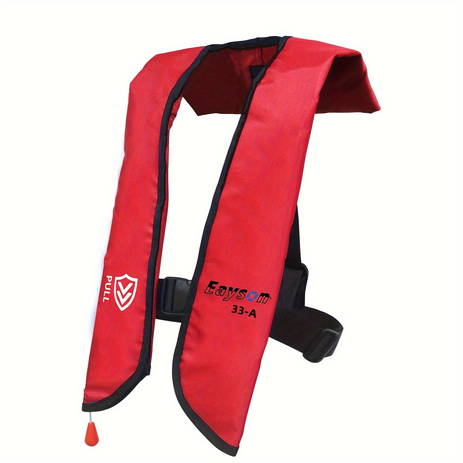TEMU Eayson Inflatable Life Jacket Life Vest Basic Automatic (es609 Red Automatic )