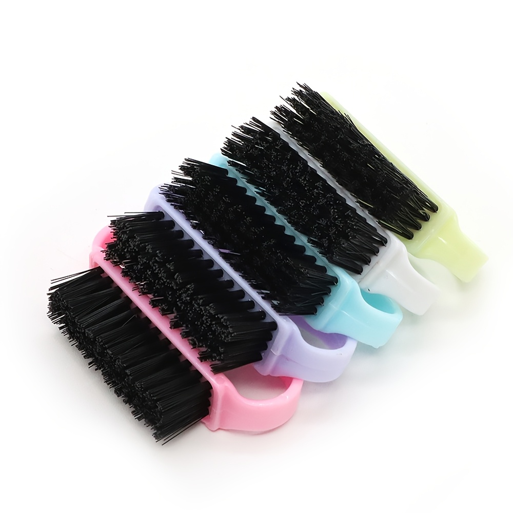 5pcs Easy-Grip Nail Cleaning Brush Set for Toes and Nails