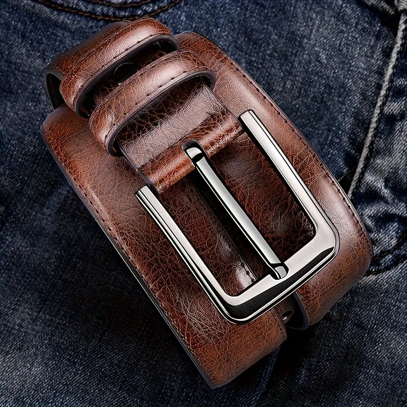 1 2pcs set mens pin   casual belt daily commuting business party festival birthday gift Product details 2