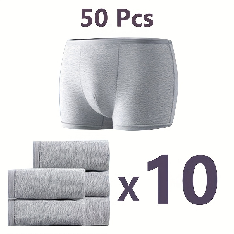 5pcs Disposable Soft And Comfortable Mens Underwear Suitable For Travel  Camping And Other Emergency Situation - Sports & Outdoors - Temu