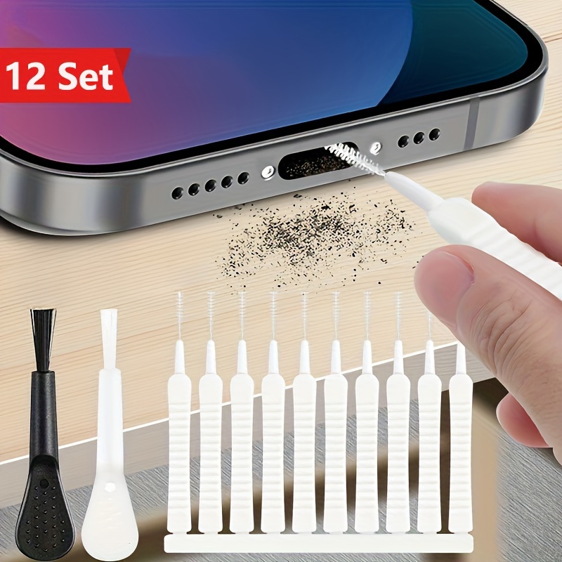 

12pcs Electronics Cleaning Kit: Dust & Removal For Phones, Speakers, Keyboards & Musical Instruments, Phone Cleaning Kit