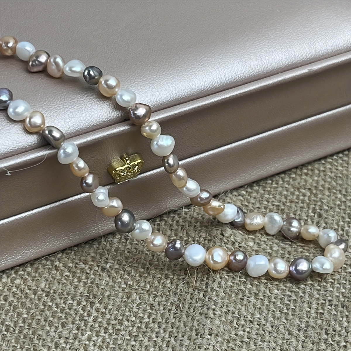 Image of Color Baroque Freshwater Irregular Pearl 5-6mm For Jewelry Making Necklace Bracelet Earrings Accessory