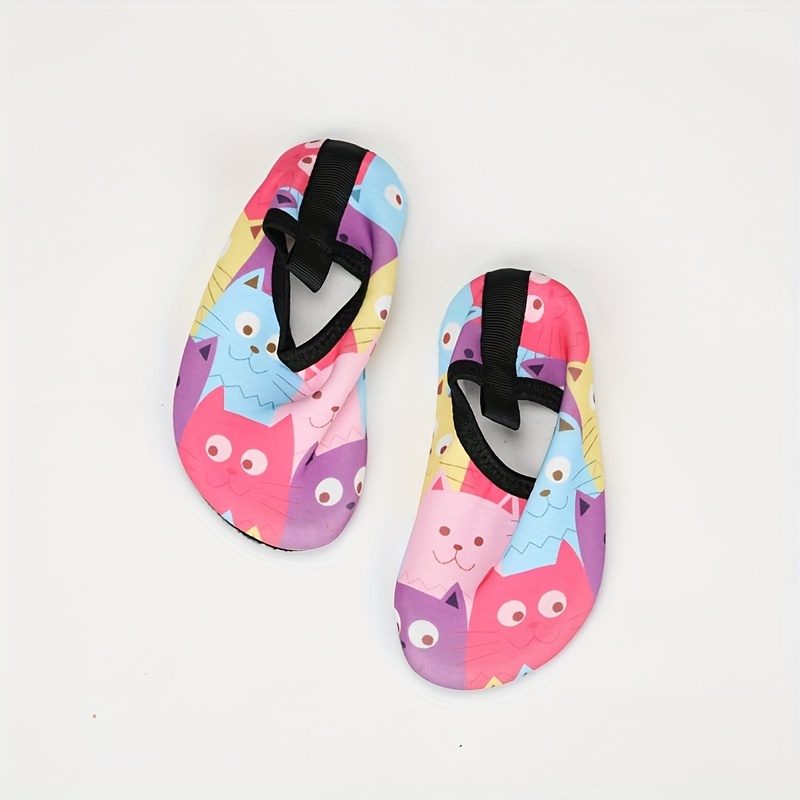 Kids' Cartoon Dive Shoes - Non-Slip, Quick-Dry, Breathable, Durable Water Shoes for Boys and Girls, Perfect for Beach and Outdoor Play, Beach Shoes