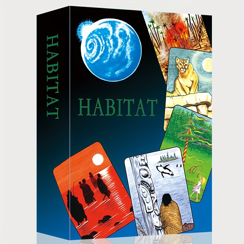 

Kepnoy Habitat Game - Projection & Deck For , Psychology, And Party Fun, Mixed Colors, Paper Material, Novelty Board Game