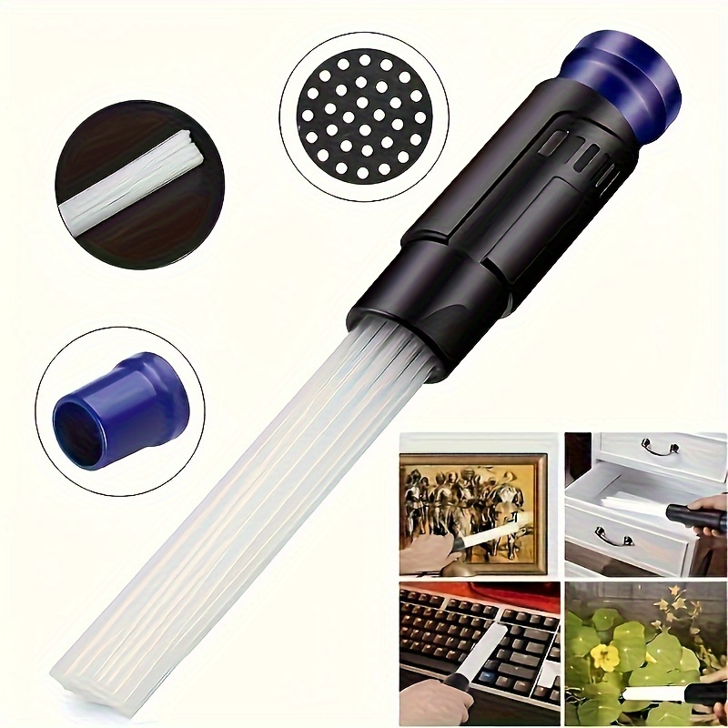 

Vacuum Attachment For Cleaning - Compact Oil-absorbing Brush With Multiple Accessories, Non-electric Plastic