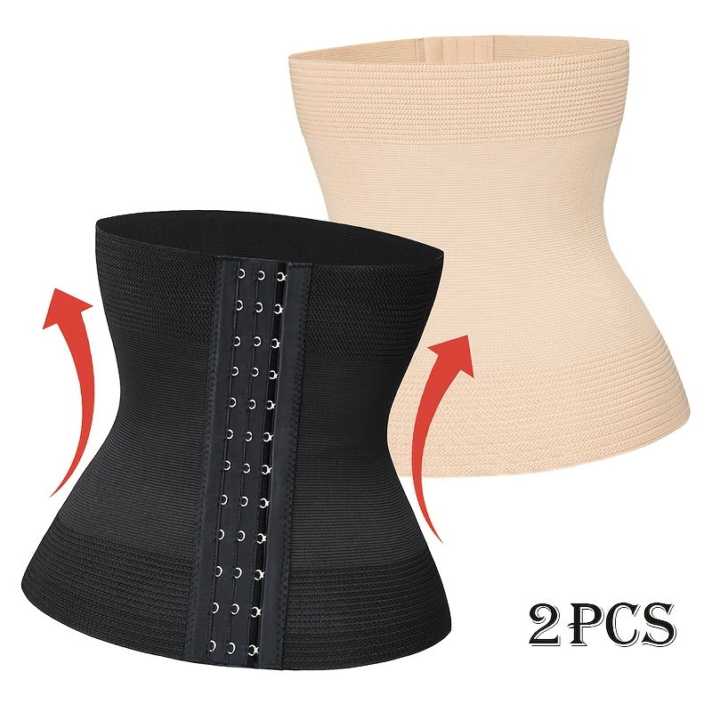 

Pack Of 2 Tummy Control Belts For Body Shaping, Waist Binding And Slimming Belt For Women