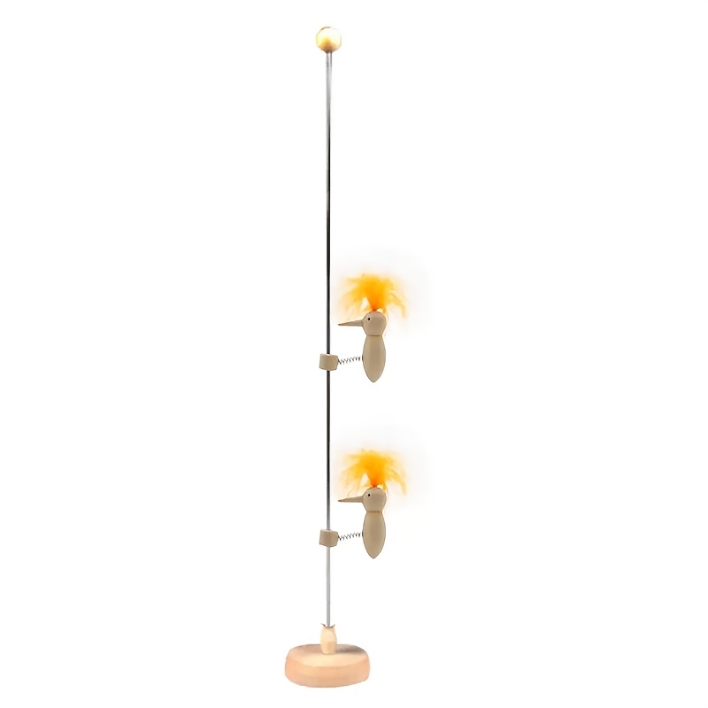 TEMU 3pcs Crazy Woodpecker Percussion Toy, Swinging Woodpecker Relax Toy, Fun Prank Toy, Humorous And Unique Office Decoration, Halloween And