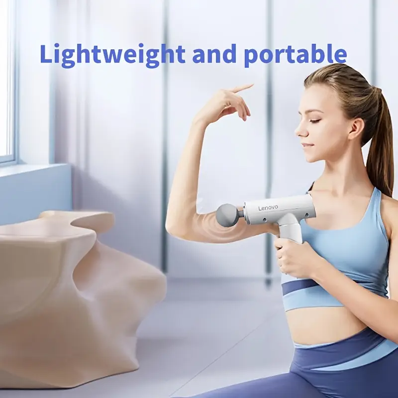 massage gun usb handheld electric massager with heads 5 speed adjustments professionalgrade fascia gun with storage bag 5