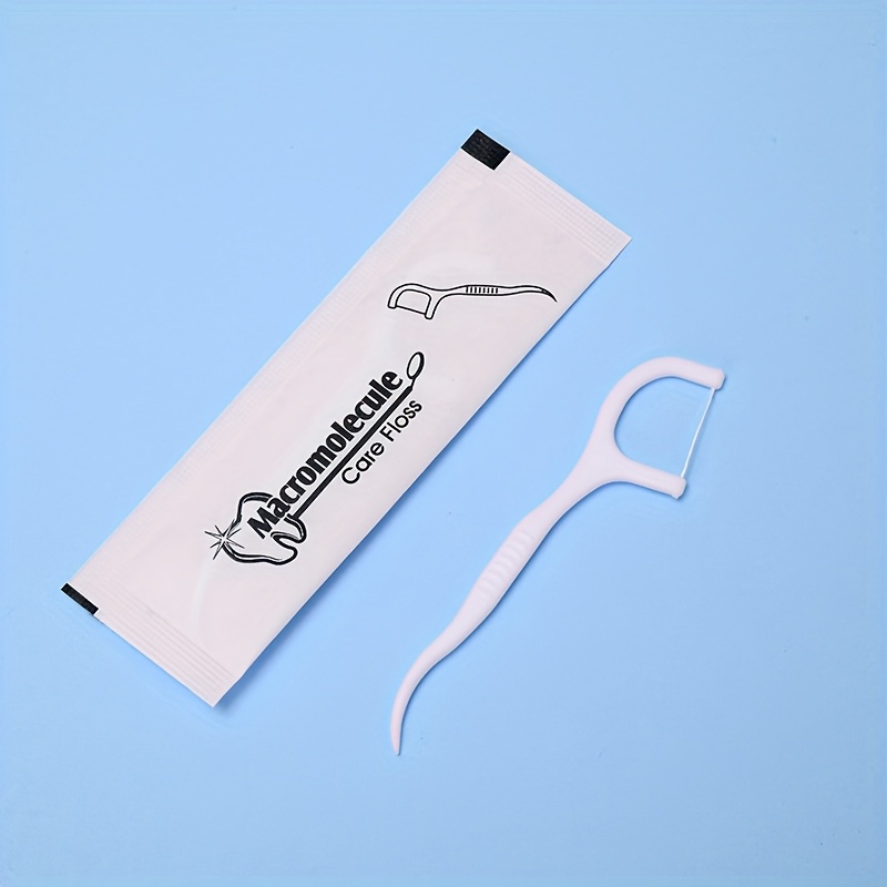 Disposable Individually Packaged Floss Sticks