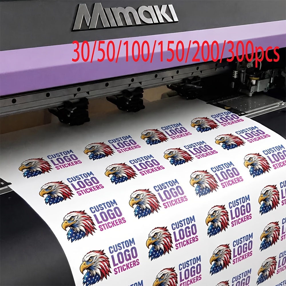 TEMU Custom Die-cut Stickers In Any Shape From Your Design. , Illustration, Or Trendy Image For Personalized Production. Available In Custom Shapes