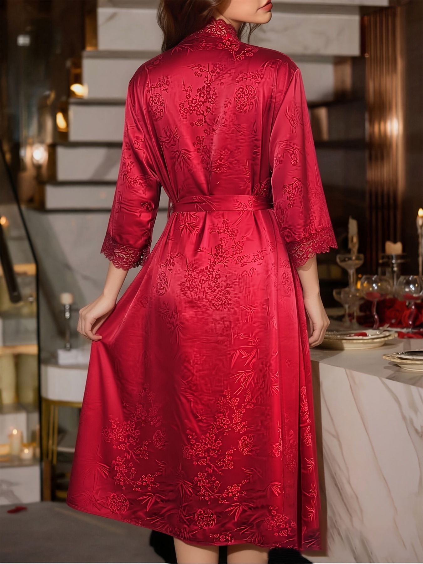 burgundy midi sweater dress Kayla Dress in Burgundy XX Small main image 1