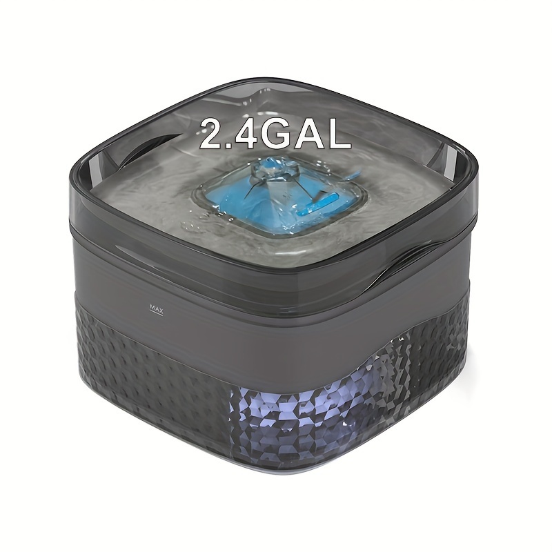 

2.4gal Pet Water Fountains For Medium And Large Dogs And Multiple Cats Large Capacity Automatic