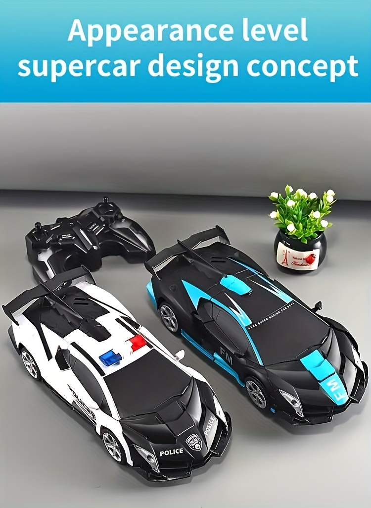 Remote Control Transforming Car-robot Toy, Electric Remote Control Robot Deformed Car, Car Model, Outdoor Sports Toy, USB Rechargeable Battery Christmas, Halloween, Birthday Gift