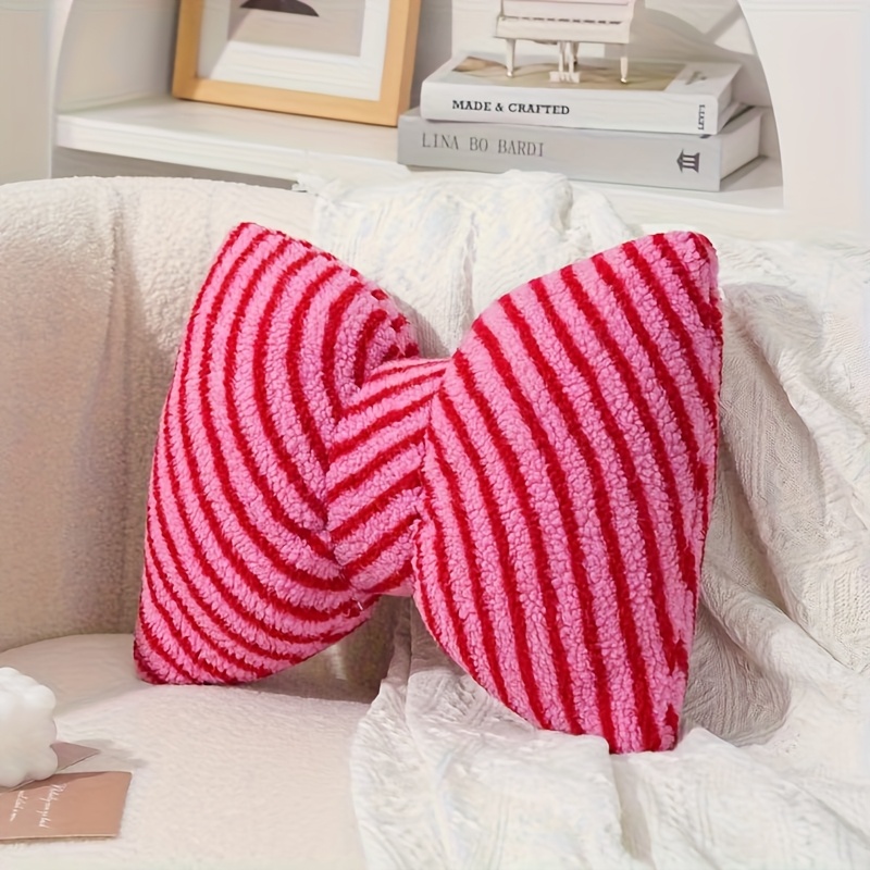 Bow Tie Cushions, Office Pillows, Throw Pillows, Home Decor Cushions, Holiday Gifts