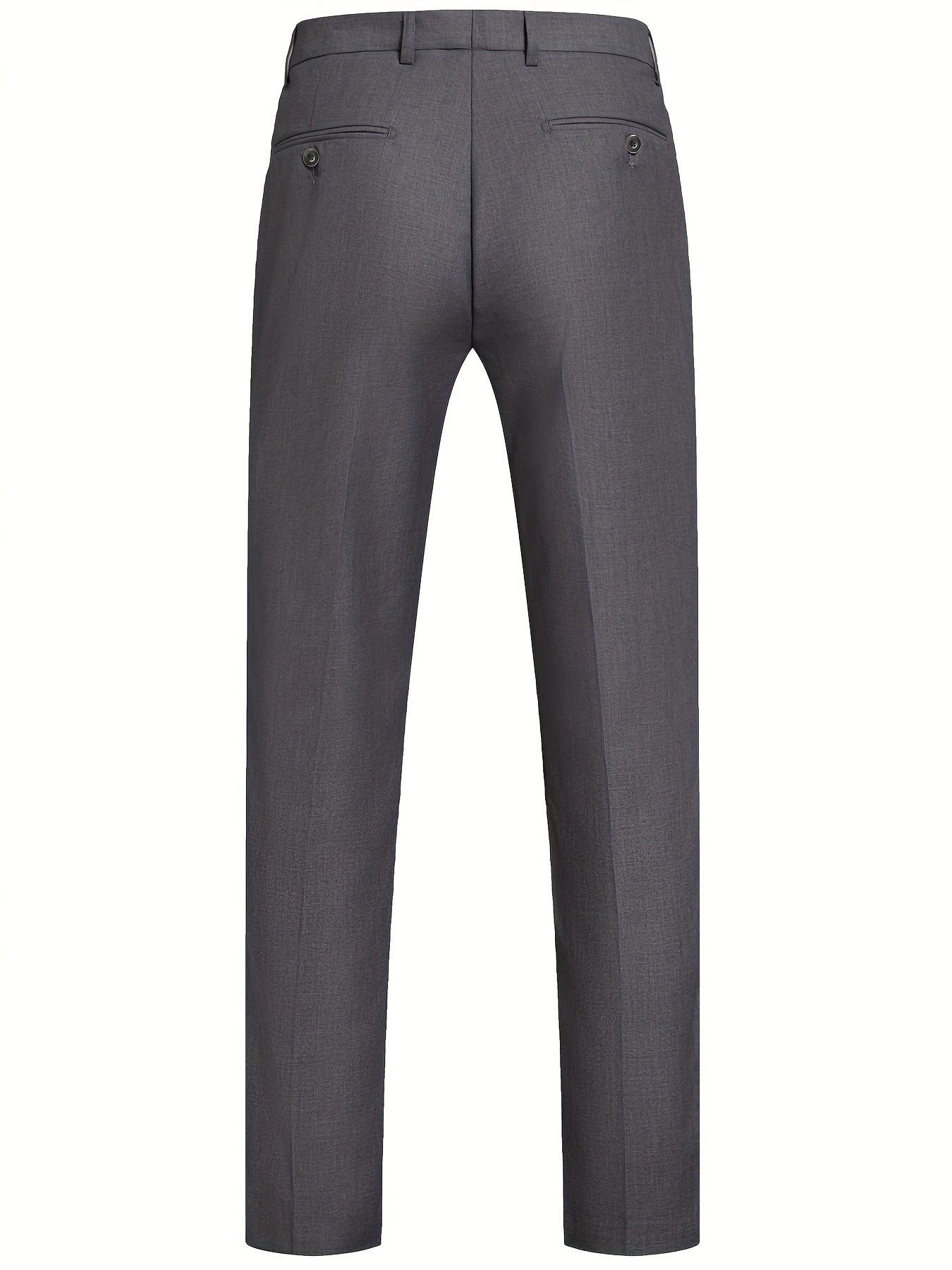 3pcs Men's Slim Fit Red Blazer Set - Elegant Business Casual Suit with Double-Breasted Jacket, Matching Pants & Vest, Elastic Waistcoat, Polyester - Perfect for Formal or Semi-Formal Occasions