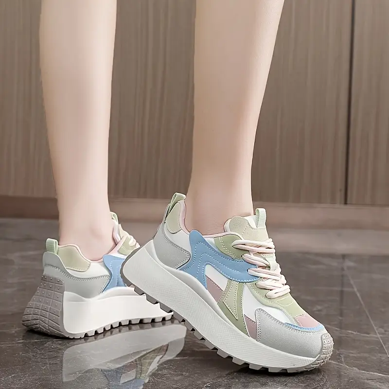 Womens Sneakers Platform Shoes Pastel Cheap Sneakers Pastel