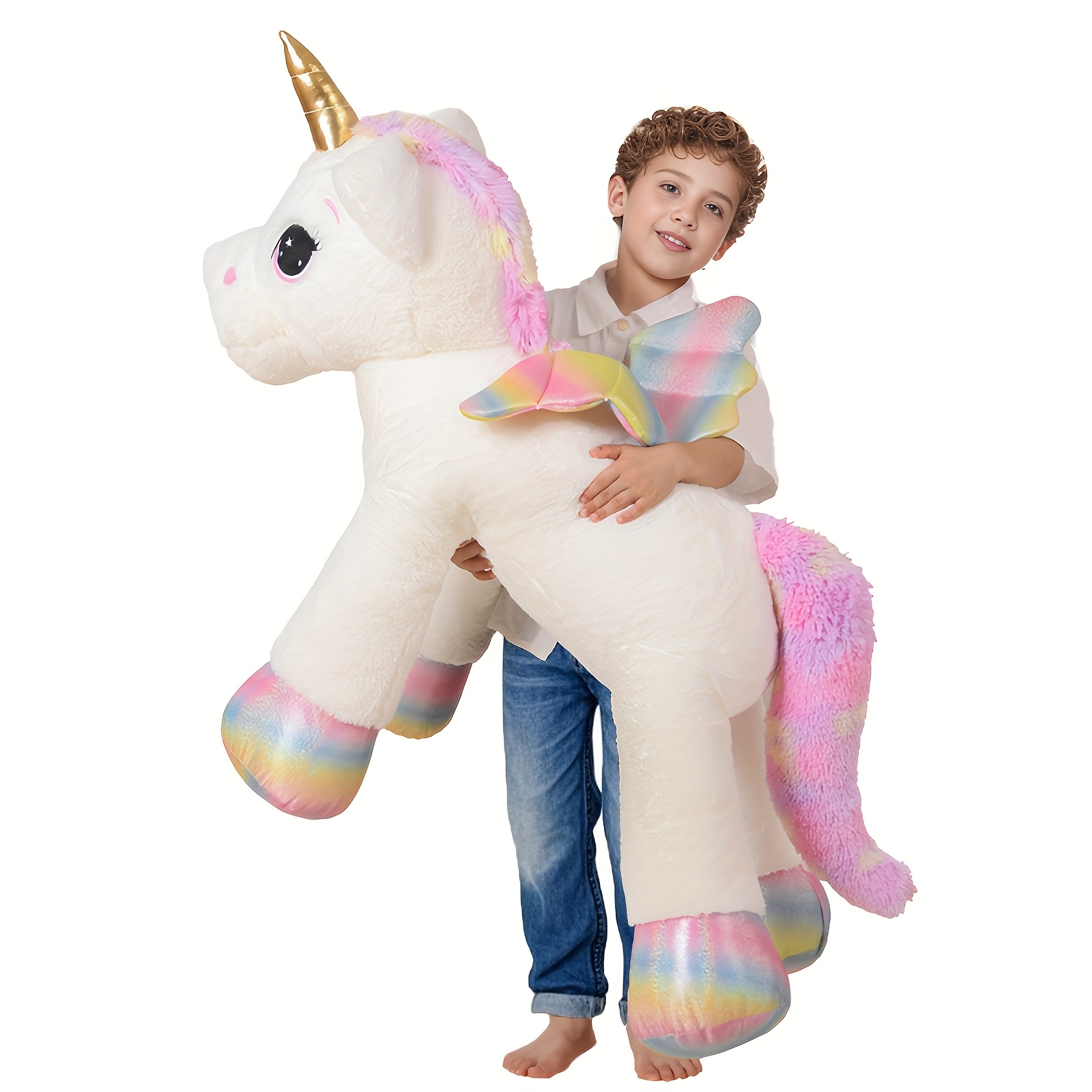 ビックサイズ　ユニコーンぬいぐるみ ユニコーン BIG ぬいぐるみ