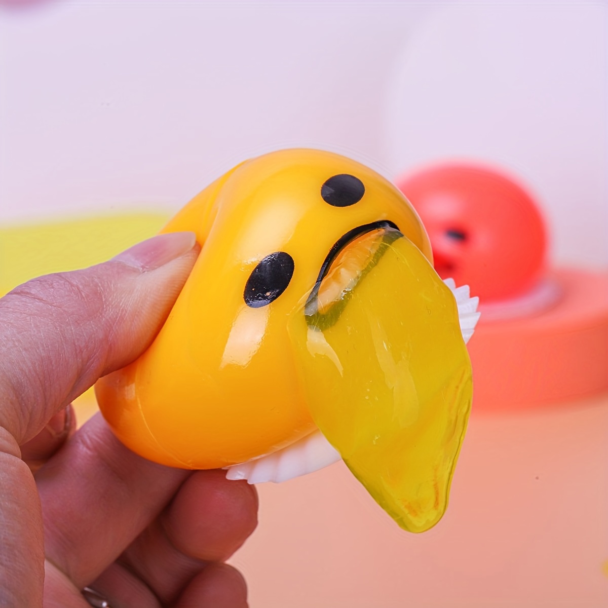 Vomiting egg hot sale toy