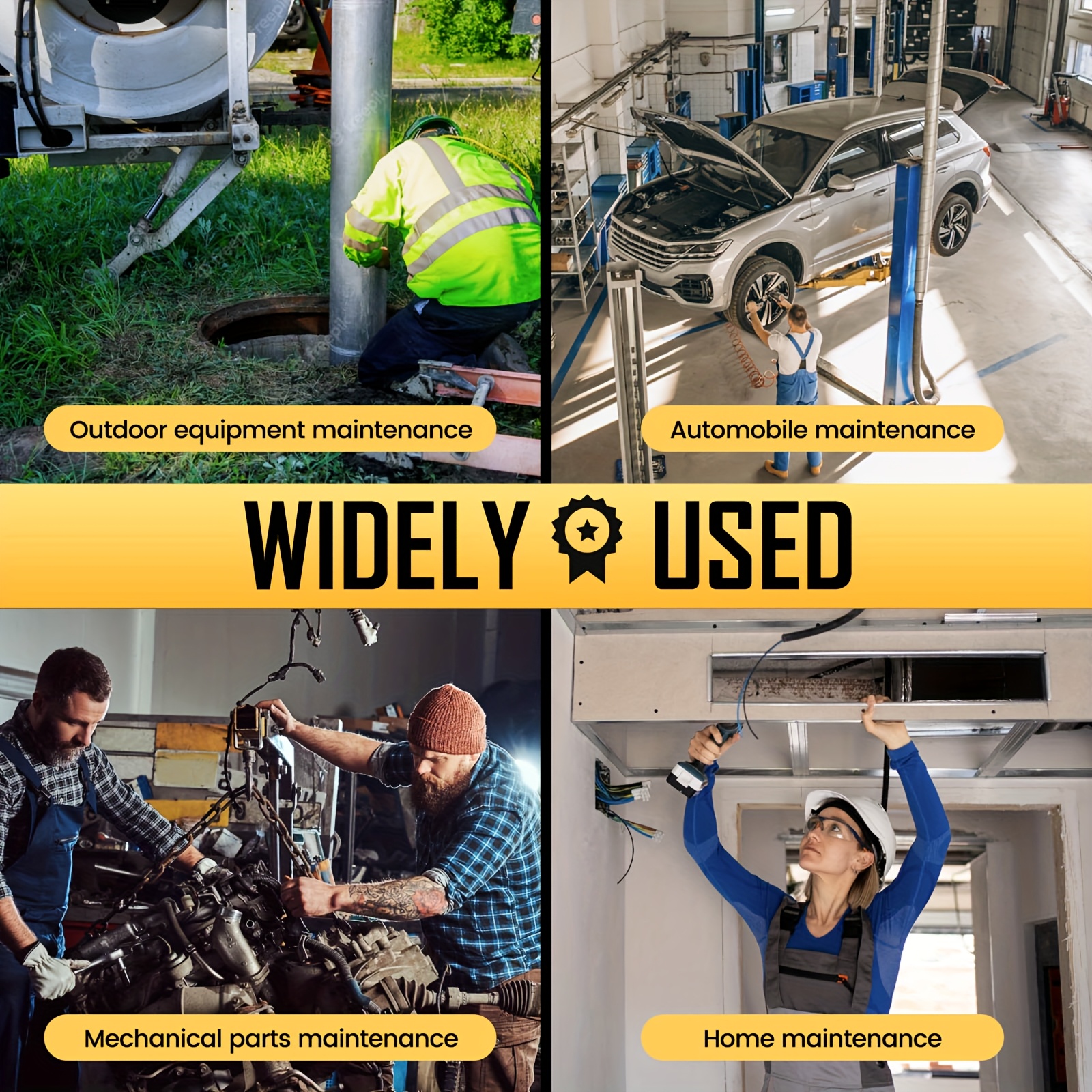 72pcs Standard SAE (3/16-9/16 Inch) - Metric 1/4 Drive Swivel Socket Set - Image 8