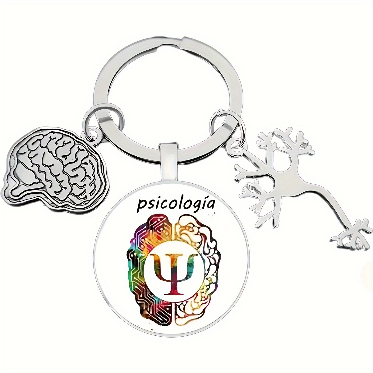 TEMU 1 portachiavi Time Gem, un portachiavi a forma di e con medicina , un portachiavi a forma di , un regalo per medici e infermieri