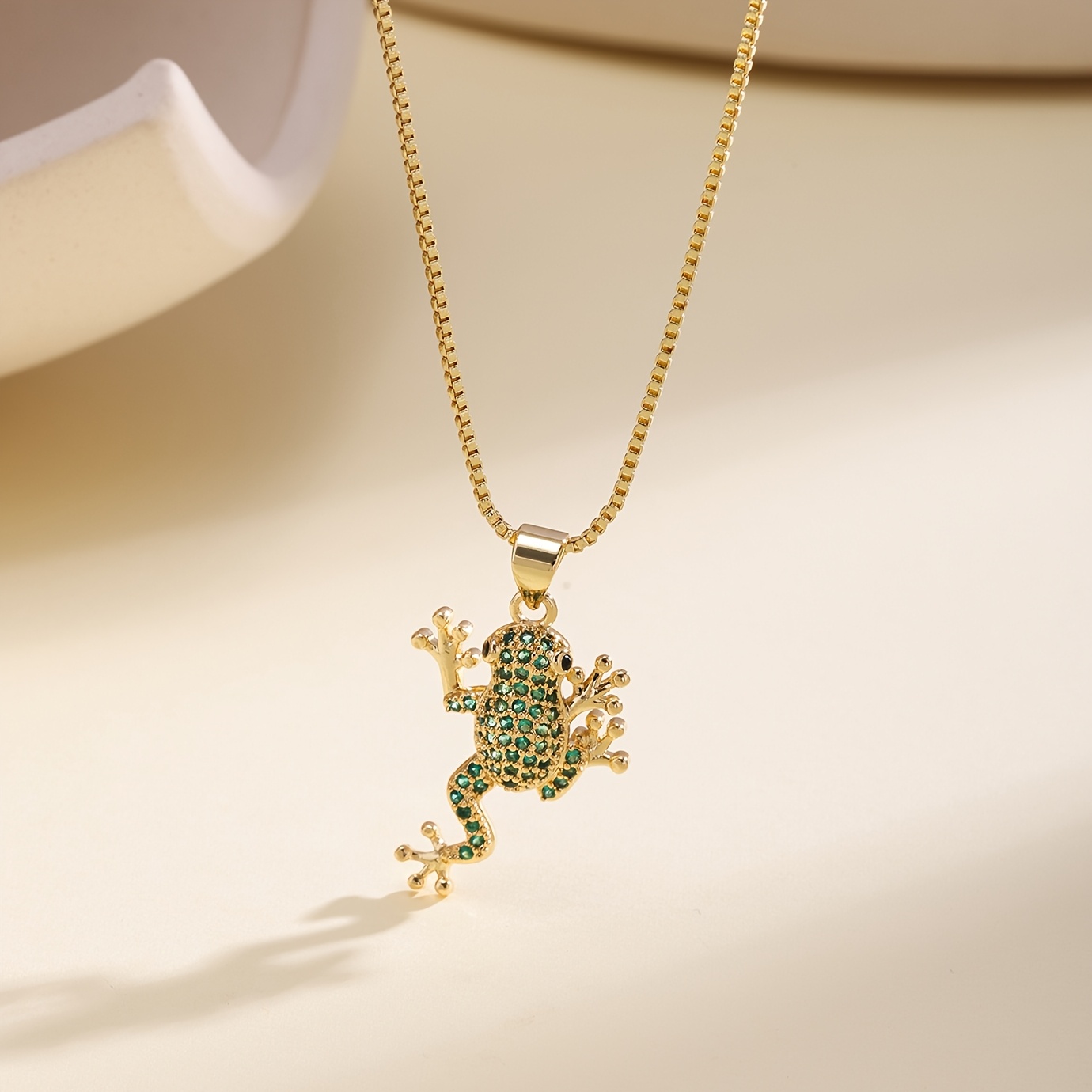 Women's 18K Gold Plated Animal Pendant Necklace — Gift for Her
