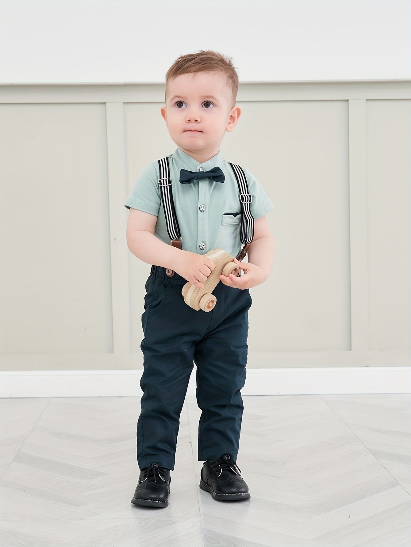 baby boy clothes suits gentleman dress romper beret hat Temu