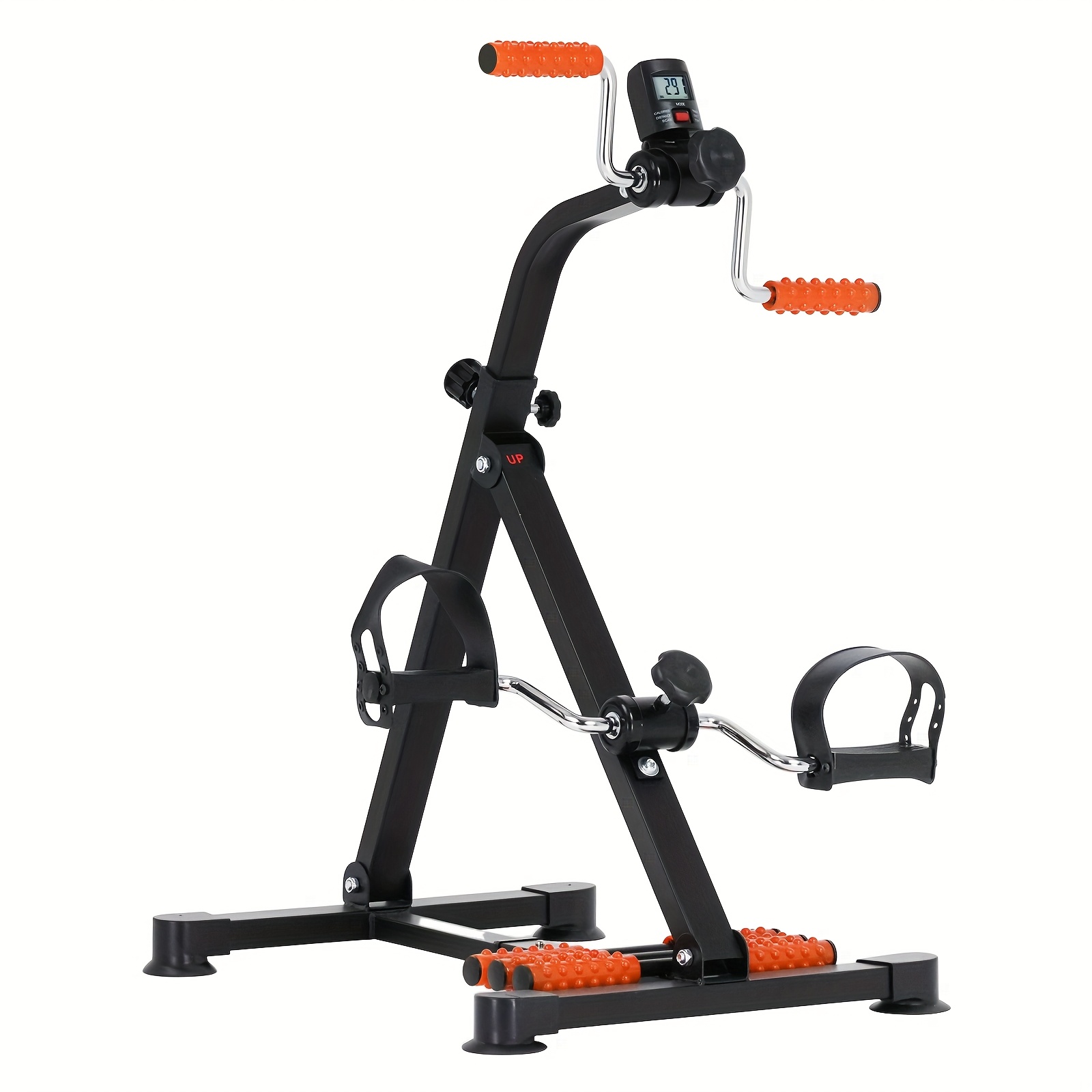 Advwin Pedal Exerciser Bike for Seniors, Adjustable Arm & Leg Physical Therapy Pedal Trainer, Home Recovery Fitness Exercise Machine, Great Gift for Elderly Rehab - Easy to Operate