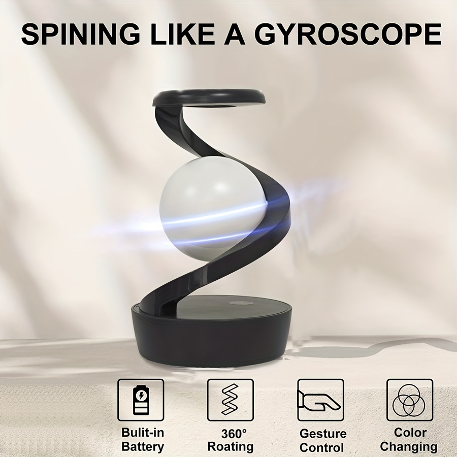 rotating motion sensor night light rechargeable bedside lamp bedroom   light Product details 0