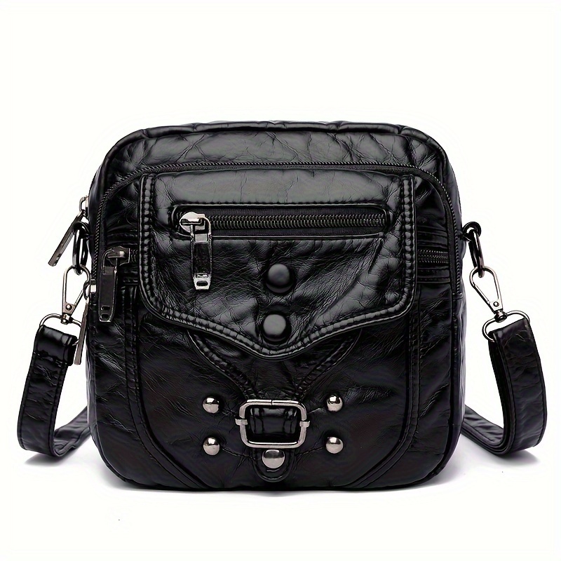Image of European And Washed Women' 2024 Fashion Body Bag