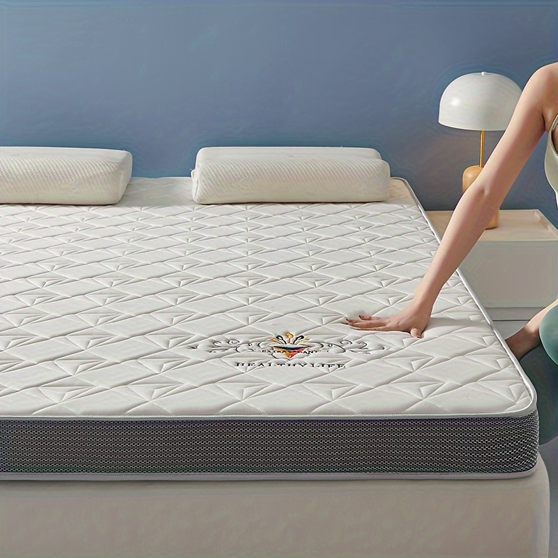 

Cooling Knit Latex & Memory Foam Mattress - Soft, Comfortable 2.36" , Breathable Bedding For All - Foldable Design, White