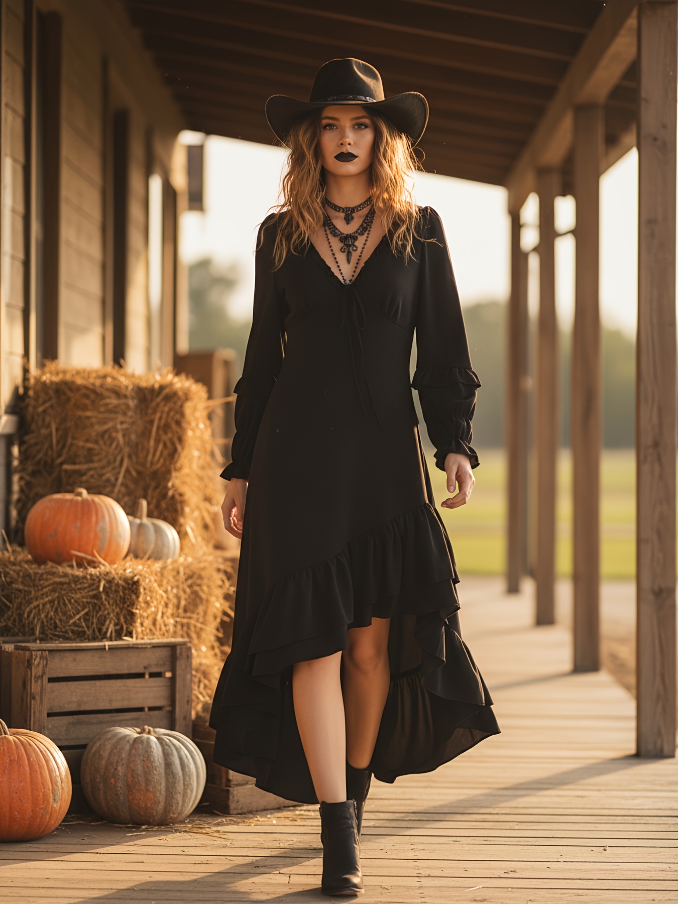 asymmetrical dress for women sold on Temu Australia