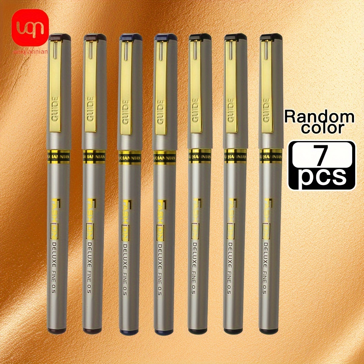 E-shop (WQN) 3/7 High-End Gelstifte in zufälliger Farbe, 0,5 mm Spitze, Ritzstift, Prüfungsstift, Geschäftlich Signierstift, Multifunktionales