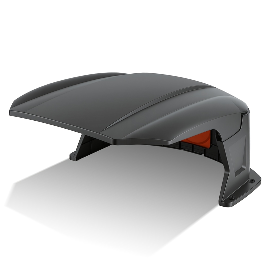 Image of Foldable Robotic Lawn Mower Garage With A Cover, Lawn Mowers And Robotic Lawn Mowers; Uv-resistant, Rainproof, And Hailproof; Dimensions: 70.5 X 57 X 33 Cm; Matte Gray