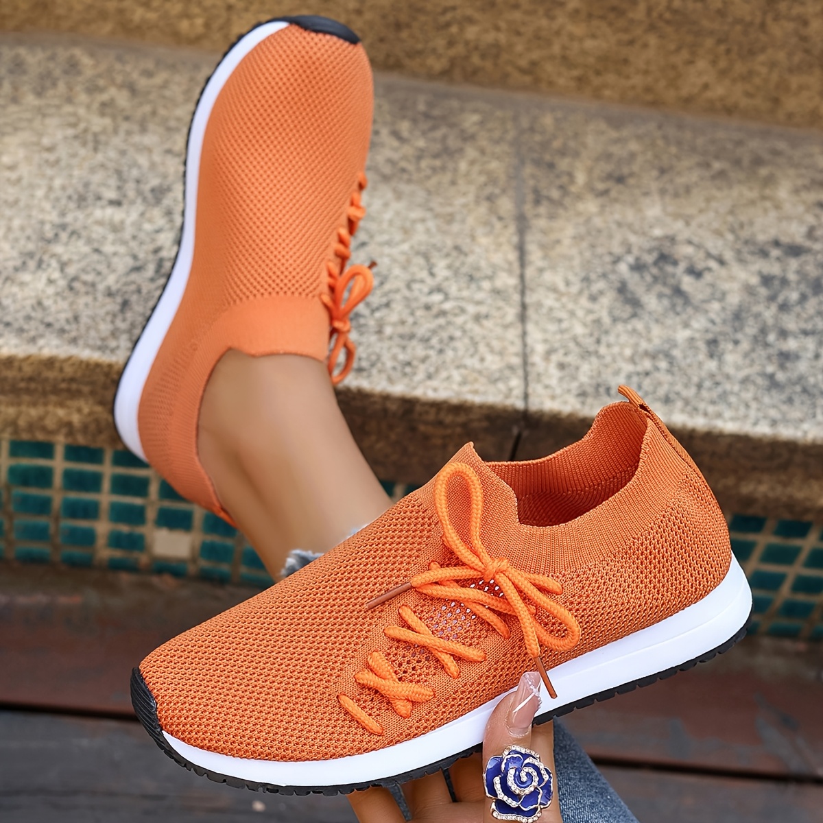 TEMU Women's Athletic Shoes And Camping Footwear