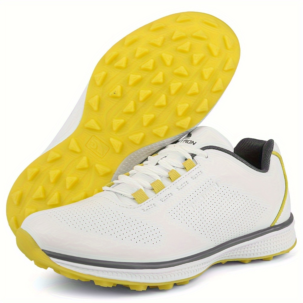Men's Lightweight Comfortable Golf Shoes, Non-Slip Training Sneakers