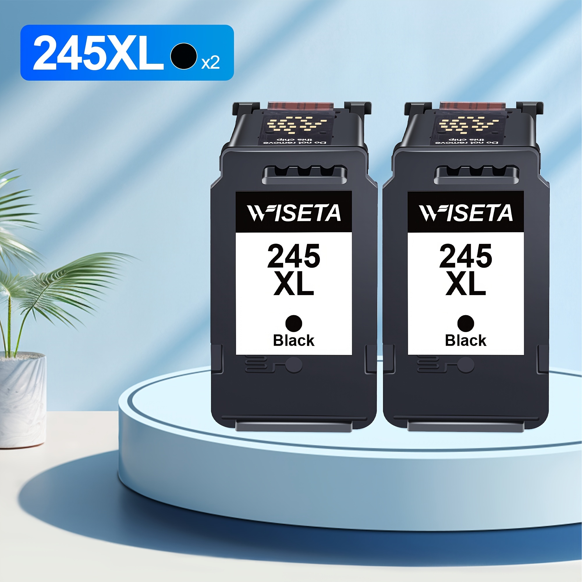 

2 Black 245xl Ink Cartridges Replacement For 245xl 246xl Works With Brother Pixma Mx492 Mx490 Mg2420 Mg2520 Mg2522 Mg2920 Mg2922 Mg3022 Mg3029 Ip2820 Printers