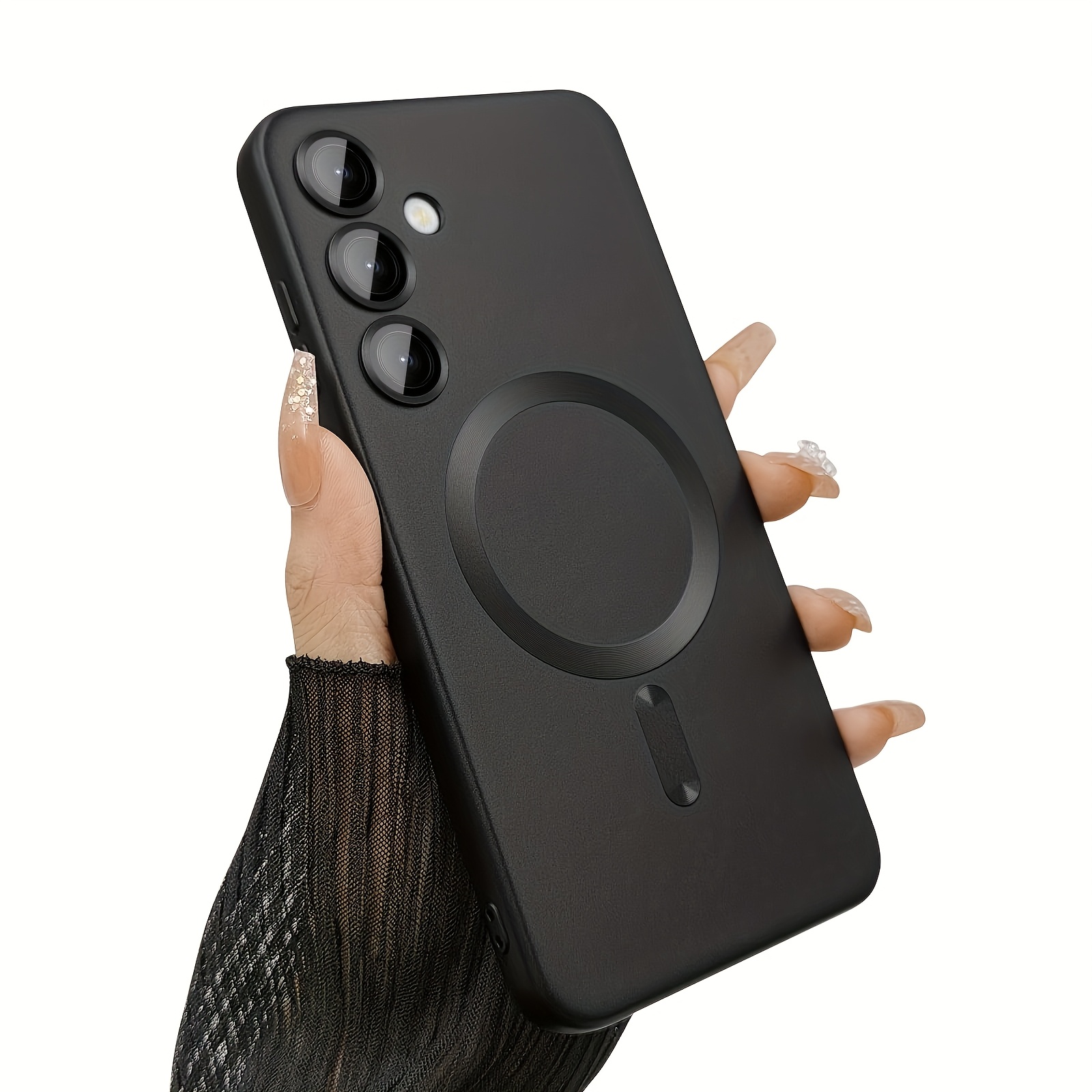 Phone Case - Magnetic Compatible With Compatible With Galaxy A16, A15 4g, A15 5g, A55, A35, A56, A26, A06 Case, Soft Slim Fit Full Protective Phone Case